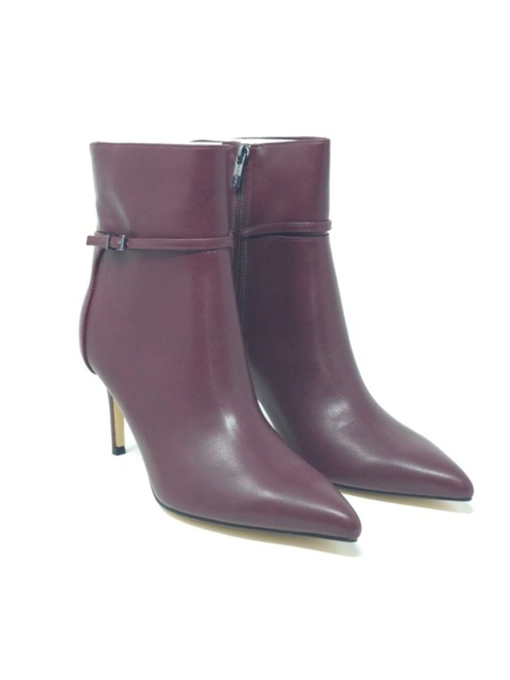 Calvin Klein Vivera Stiletto Heel Ankle Dress Bootie Size US 9.5M Dark Red - Picture 2 of 15